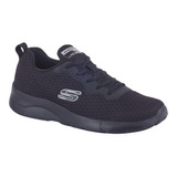 632-67 Tenis Skechers Deportivos Color Negro Para Caballero