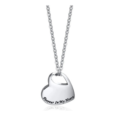 Collar Para Cenizas En Forma De Corazón Con Frase Urna  | MercadoLibre