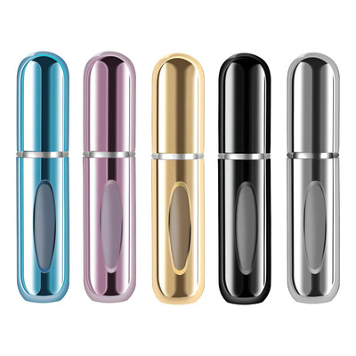 Mini Atomizador Para Perfume Recargable Capsula Viaje 5pzs | Meses sin interés