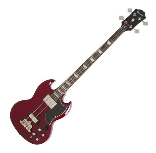 Bajo Eléctrico EpiPhone Sg Eb-3 Cherry Distribuidor Oficial.