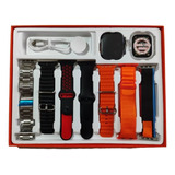 Smart Watch Ultra 9, 49mm, 7 Em 1 Com 7 Pulseiras C/ Brinde