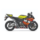 Calcos Honda Cbr 600 Rr 2003- 2007 Kit Personalizado