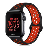 Malla Para Apple Watch Silicona 38/40 Y 42/44 Mm 