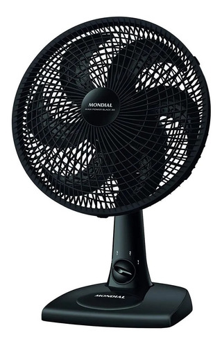 Ventilador Mondial Maxi Power 3 Veloc. 30cm Preto Nv-15 110v