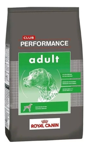 Alimento Royal Canin Club Performance Perro Adult 20kg