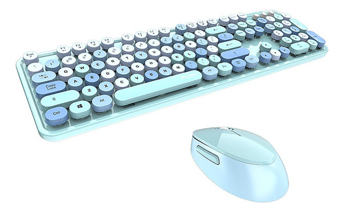 Para Mofii Sweet Keyboard Mouse Combo Color Mixto 2.4g