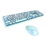 Para Mofii Sweet Keyboard Mouse Combo Color Mixto 2.4g