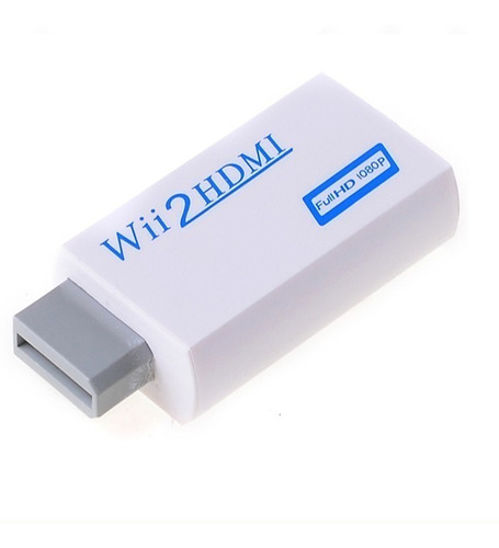 Adaptador Wii A Hdmi 720p/1080p Conectala Wii Por Cable Hdmi, , Mania-electronic