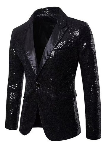 . Blazer De Hombre De Vestir Con Lentejuelas