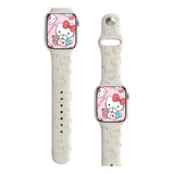 Correa Compatible Apple Watch Hello Kitty Kawaii 42/44/45
