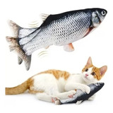 Pez Juguete Para Gato Recargable Pescado Con Movimiento