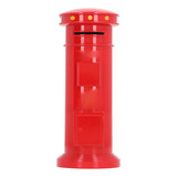 Frasco De Armazenamento De Moedas Postbox Piggy Bank Vintage