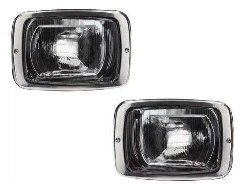 Juego Opticas Faros Camión Mercedes Benz 608 1975 A 1990