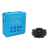 Câmera Hdmi 20mp Com Adaptador Para Microscópio Trinocular