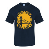 Playera Estilo Golden State Warriors, 100% Algodón