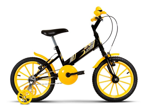 Bicicleta Infantil Aro 16 Com Rodinhas Para Aprendizado