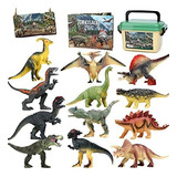Juguetes De Dinosaurio Jurasico, 12 Figuras