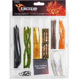 Kit De Gomas Drop Shot Con 30 Piezas, Pesca Lobina Señuelos