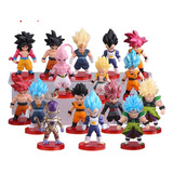 Set 16 Figuras Dragon Ball , Juguete O De Colección 