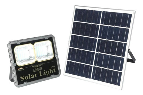Reflector Solar Led Proyector 100 Watts Vell Max Ip66 Litio