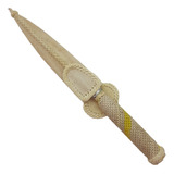 Cuchillo Acero Inoxidable Y Tiento Trenzado 20 Cm