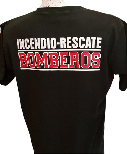 Diseños Para Bomberos     Remeras Bomberos Incendio Rescate 