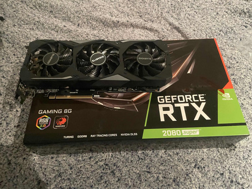 Placa De Vídeo Geforce Rtx 2080, Super Gaming 8g, Seminova