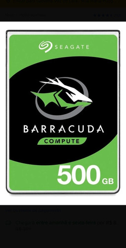 Hd Externo Barracuda 500g