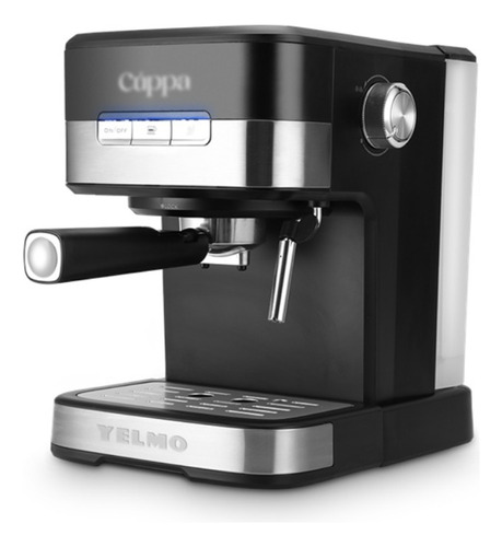 Cafetera Espresso Yelmo Ce-5110 1.5lts Negro Con Espumador