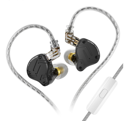 Auriculares Con Cable Kz Zs10 Pro X In-ear Monitor Con Micró