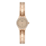 Relógio Orient Frss0120 R1rx Feminino Rose Gold Aço 3atm