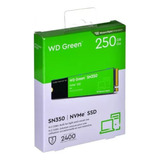 Hd Ssd Nvme 250g Western Digital Wd Green Sn350 Wds250g2g0c