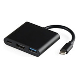 Adaptador Com Hdmi Type-c Usb 3 Em 1 Mtc7106 (3117)