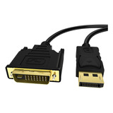 Cable Displayport (dp) A Dvi Vandesail De 3 Mt Negro