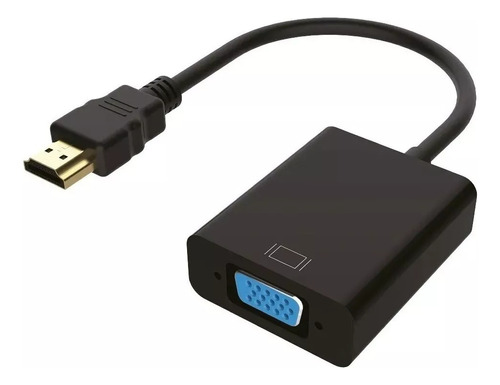 Adaptador Hdmi A Vga (sin Audio) Hd1080p Pc Playstatyon5/4/3