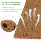 Popetpop Reptile Carpet Coconut Fiber Reptiles Bedding Liner