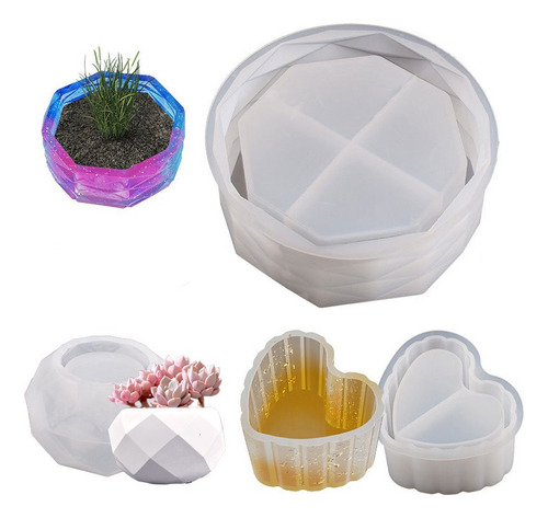 Jardineras Moldes Para Plantas 3pcs