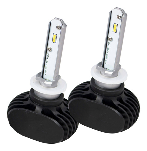 2 Focos Led H1 H3 H7 H11 880 9005 9006 S1 Csp 8000 Lm Blanco