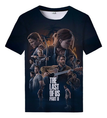 Hkm Polera Impresa En 3d The Last Of Us Part Ii