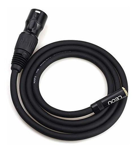 Cable Adaptador De 3.5mm Hembra A Xlr Macho, 3.3 Pies