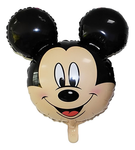 5 Globos Metalicos De 36 Cm Cabeza De Mickey Mouse