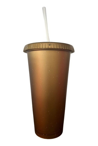 Envase Plastico Vaso Liberty 24oz Con Tapa Y Popote (7 Pza)