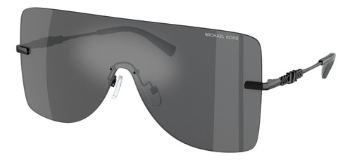 Gafas De Sol Michael Kors Sol London Xl, Color Gris Con Marco De Metal Estandar - Mk1148