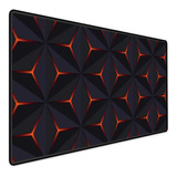 Mousepad Gamer Speed Extra Grande 90x40 Caleidoscópiolaranja