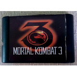 Mortal Kombat 3 Mega Drive Gênesis Em Bom Estado 