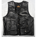  Harley Davidson  Chaleco Para Hombre En Piel L