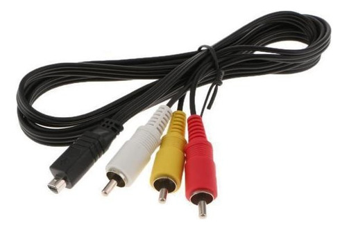 3x Cable De Video Av A / V Tv Para Dcr-pc55 / B Dcr-sr82