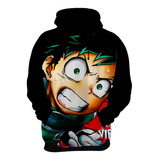 Blusa Frio Moletom Casaco Boku No Hero Anime Manga Top 6