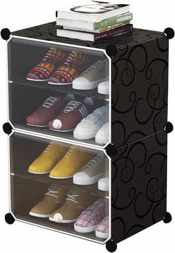 Organizador De Zapatos 8 Módulos Dormitorio Estante Ropa