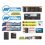 Kit De Calcomanías Para Miller Bobcat 250